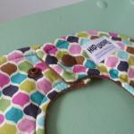 Appliqued Birdie Baby Bib -..